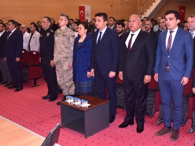 Ceylanpınar'da Mehmet Akif Ersoy anıldı