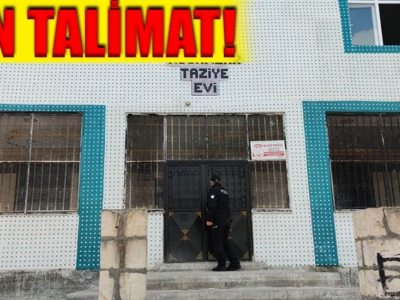 Taziye evleri kapalı tutulacak!