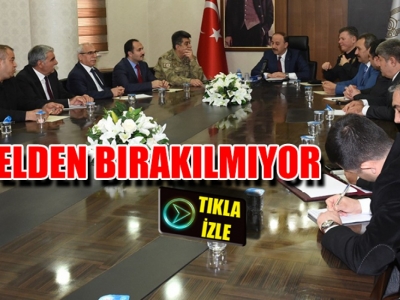 Koronavirüs tedbirleri değerlendirildi