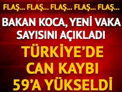 Sağlık Bakanı Koca: Son 24 saatte 15 hastamız hayata veda etti