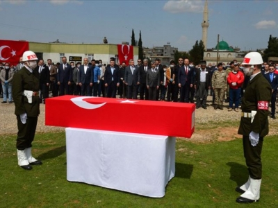 Şanlıurfa şehidine sonsuzluğa uğurlandı