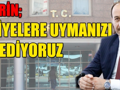 Vali Erin son durumu değerlendiriyor