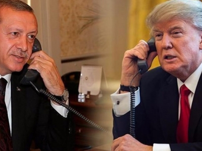Cumhurbaşkanı Erdoğan Trump'la görüştü