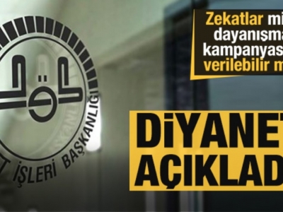 Diyanet'ten son dakika zekat açıklaması: Bu zor günlerde caizdir