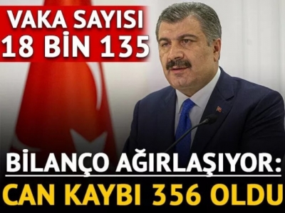 Türkiye'de son 24 saatte koronavirüsten 79 kişi daha hayatını kaybetti