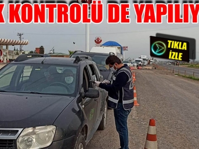 Şanlıurfa'ya izinsiz giriş çıkışlar yapılamıyor