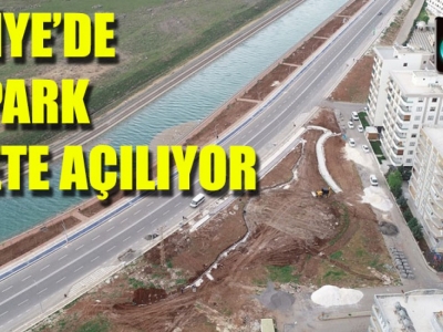 Haliliye Belediyesi park çalışmalarını sürdürüyor