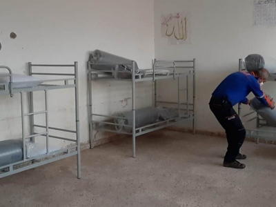 Sınır ötesinde misafirhane kuruldu