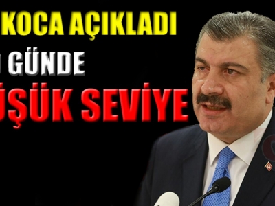Sağlık Bakanı son durumu paylaştı: İyiye gidiyoruz