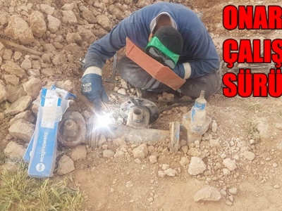 Tel Abyad'da altyapı çalışmaları sürüyor