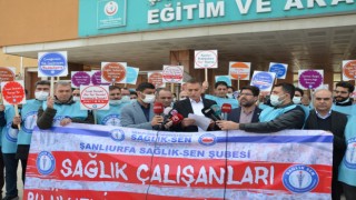 Urfa’da Sağlık Çalışanları Perşembe Günü İş Bırakıyor !