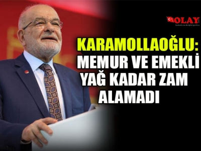 Karamollaoğlu: “Tepki gösterirken kaosa sebebiyet verilmemeli”
