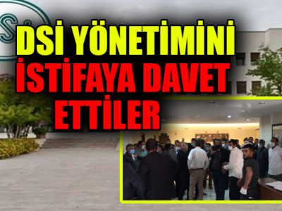 Şanlıurfa'da DSİ'de ortalık karıştı (Videolu Haber)