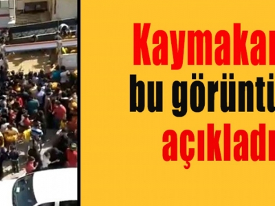 Eyyübiye Kaymakamlığı açıklama yaptı