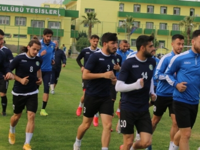Urfaspor Afyon maçına hazırlanıyor 