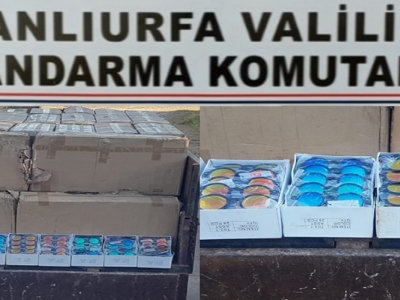 Binlerce kaçak ürün yakalandı