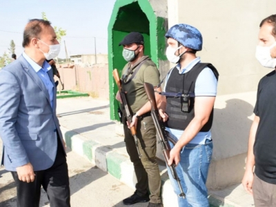 Vali  Erin Mehmetçikle bayramlaştı