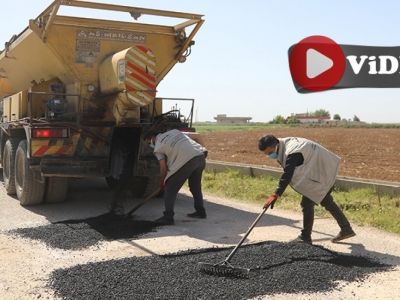 Eyyübiye'de yollar yenileniyor