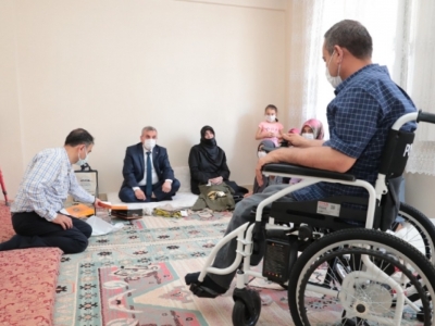 Başkan Beyazgül'den bayram ziyaretleri