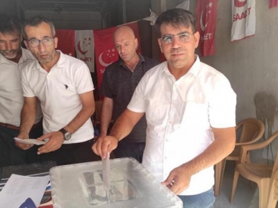 Saadet Partisi Suruç'ta kongreye gitti