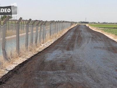 Harran’da grup yolları yenileniyor