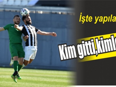 Şanlıurfaspor'da kadro sil baştan yenilendi