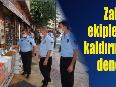 Urfa'da kaldırım işgaline geçit yok