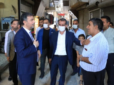 Urfa AK Parti Birecik’e Çıkarma Yaptı