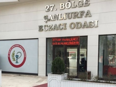 Urfa Eczalar Odasından SGK’ya ilaç Tepkisi