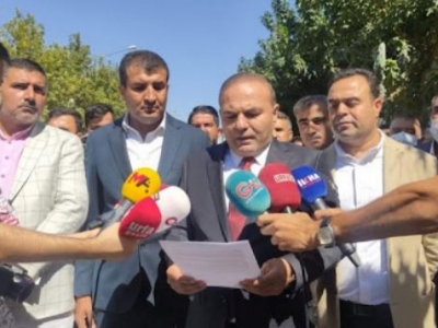Şanlıurfa Müteahhitler Birliğinden basın açıklaması