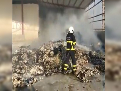 Urfa’da Çırçır Fabrikasında Yangın