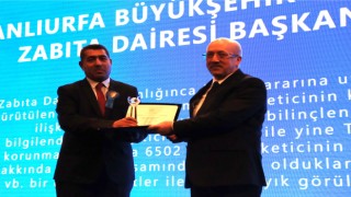 Büyükşehir Zabıtası ödülünü aldı