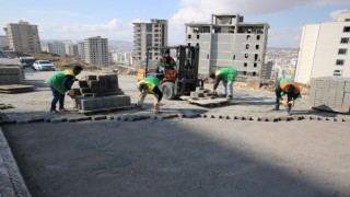 Karaköprü’de üst yapı çalışmaları sürüyor