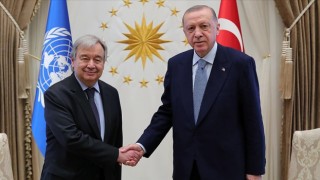 Cumhurbaşkanı Erdoğan, BM Genel Sekreteri Guterres ile telefonda görüştü