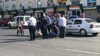 Şanlıurfa'da otomobilin çarptığı kadın ağır yaralandı