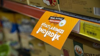 Tarım Kredi indiriminden sonra marketlerde sarı etiketler çoğalıyor