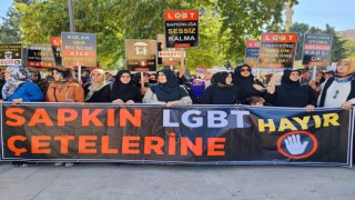 Urfa'da LGBT karşıtı eylem