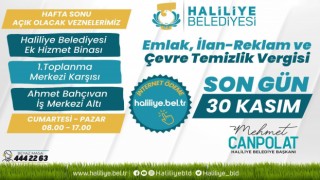 Haliliye belediyesi ödemelerde internet kolaylığı sağlıyor