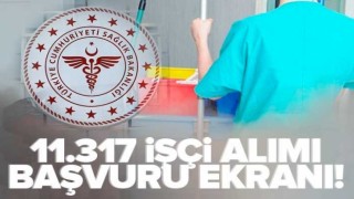 Sağlık Bakanlığı 11.317 işçi alımı İŞKUR BAŞVURU EKRANI