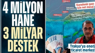 4 milyon haneye doğal gaz desteği