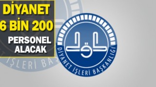 Diyanet İşleri Başkanlığı 6 bin 200 personel alımı! Arasında Urfa'da var!