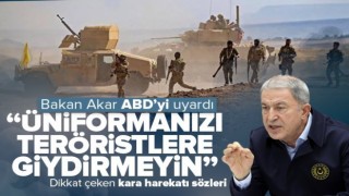 Milli Savunma Bakanı Akar'dan müttefik ülkelere "PKK/KCK/YPG" uyarısı