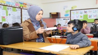 Suruç'ta ilköğretim öğrencilerine işitme taraması yapıldı
