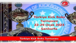 Türkiye Açık Kıck Boks Turnuvası Urfa’da Yapılacak 