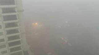 Urfa güne yoğun sis ile başladı