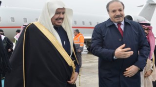 Urfa Millet vekili Özcan Suudi-Arabistan Şura Meclisi Başkanını karşıladı