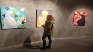 "Alem-i Şuhud " sergisi sanatseverlerle buluştu