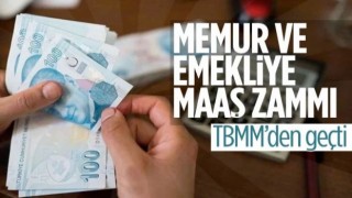 Memur ve emekli maaş artışlarını içeren kanun teklifi, Meclis'ten geçti