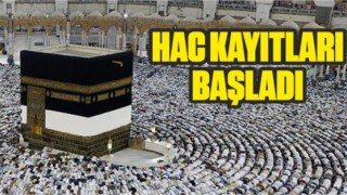 Şanlıurfa’da hac kayıtları başladı