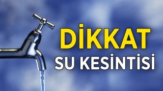 Şanlıurfa’da su kesintisi